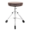 5 Core Premium Universal Drum Throne Height Adjustable Padded Drum Stool Seat Round Chrome Chair Drumming Stand with Anti- Slip Feet for Adults Kids D