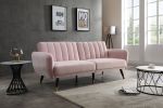 Glory Furniture Siena G0150-S Sofa Bed , PINK