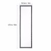 Full Length Mirror Wall Mirror Door Mirror Full Body Mirror Explosion-Proof Wall Mounted Hanging Mirror for Dorm with Rectangular Float Framed for Roo